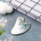 Guasha massage device for face, neck and body