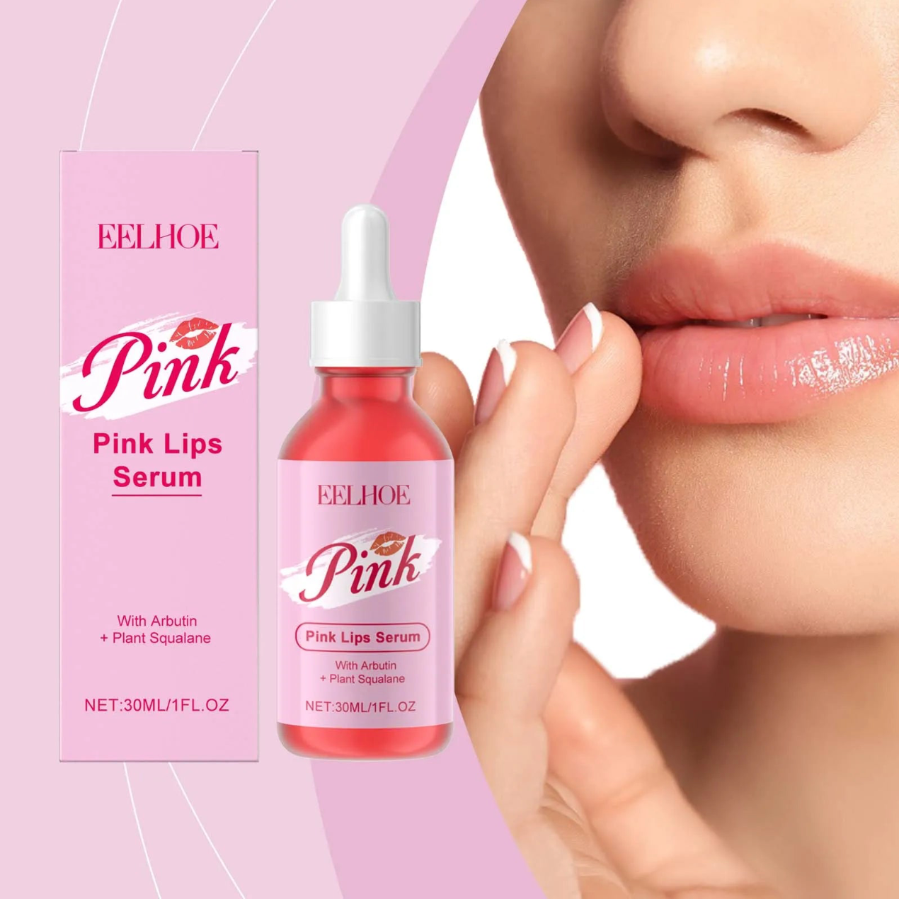 Vitamin-enriched, nourishing and glossy moisturizing lip serum