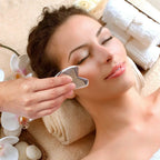 Guasha massage device for face, neck and body